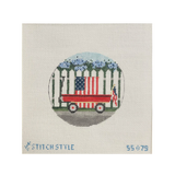 Patriotic Wagon