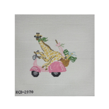 La Dolce Vita - Giraffe on Vespa