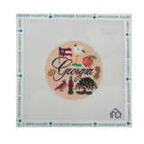 Georgia Round Ornament