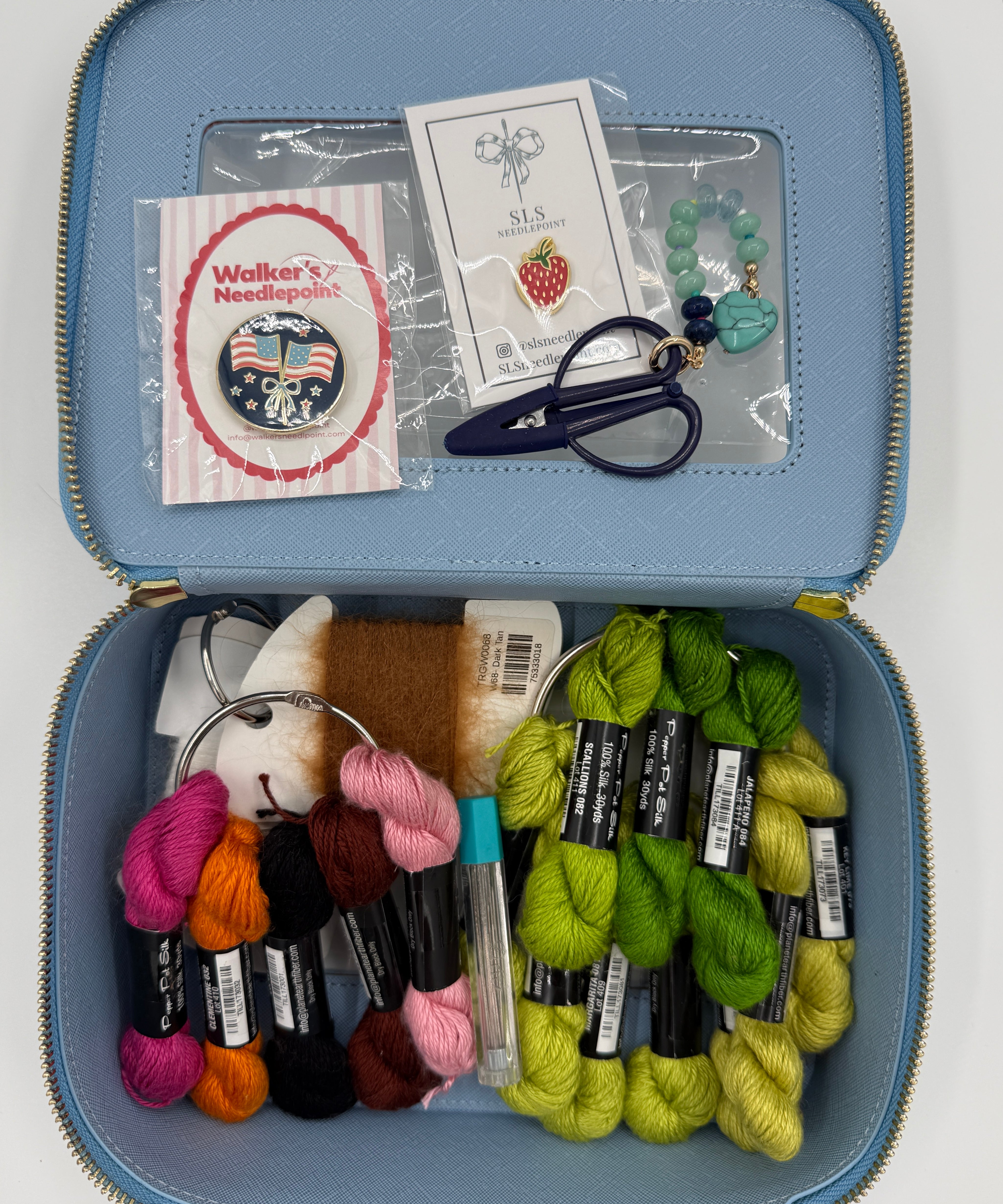 Needlepoint Essentials Carry All - Blue