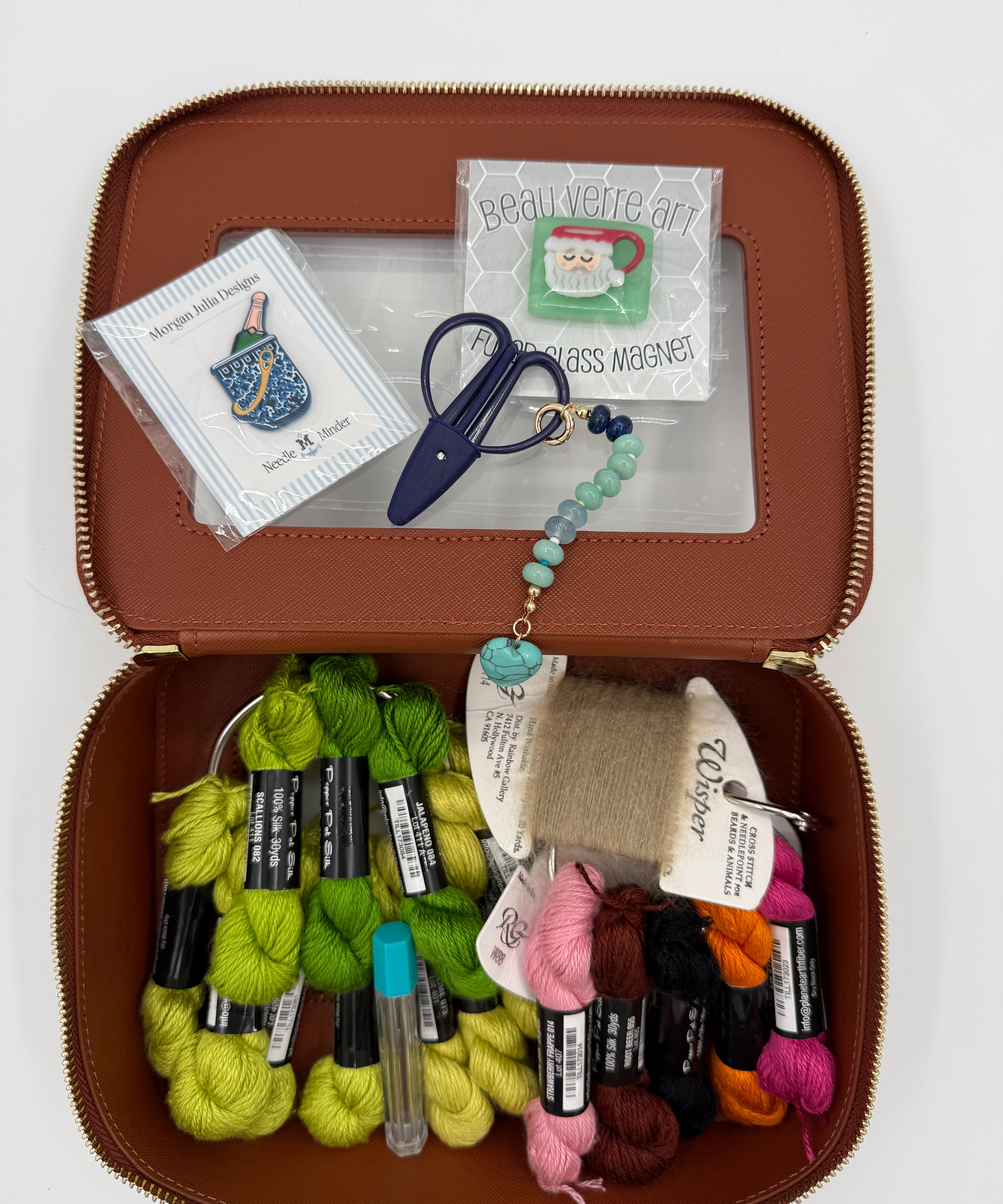 Needlepoint Essentials Carry All - Cognac