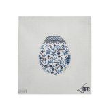 Blue Chinoiserie Egg