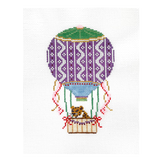 Purple and Pink Hot Air Balloon - Leopard