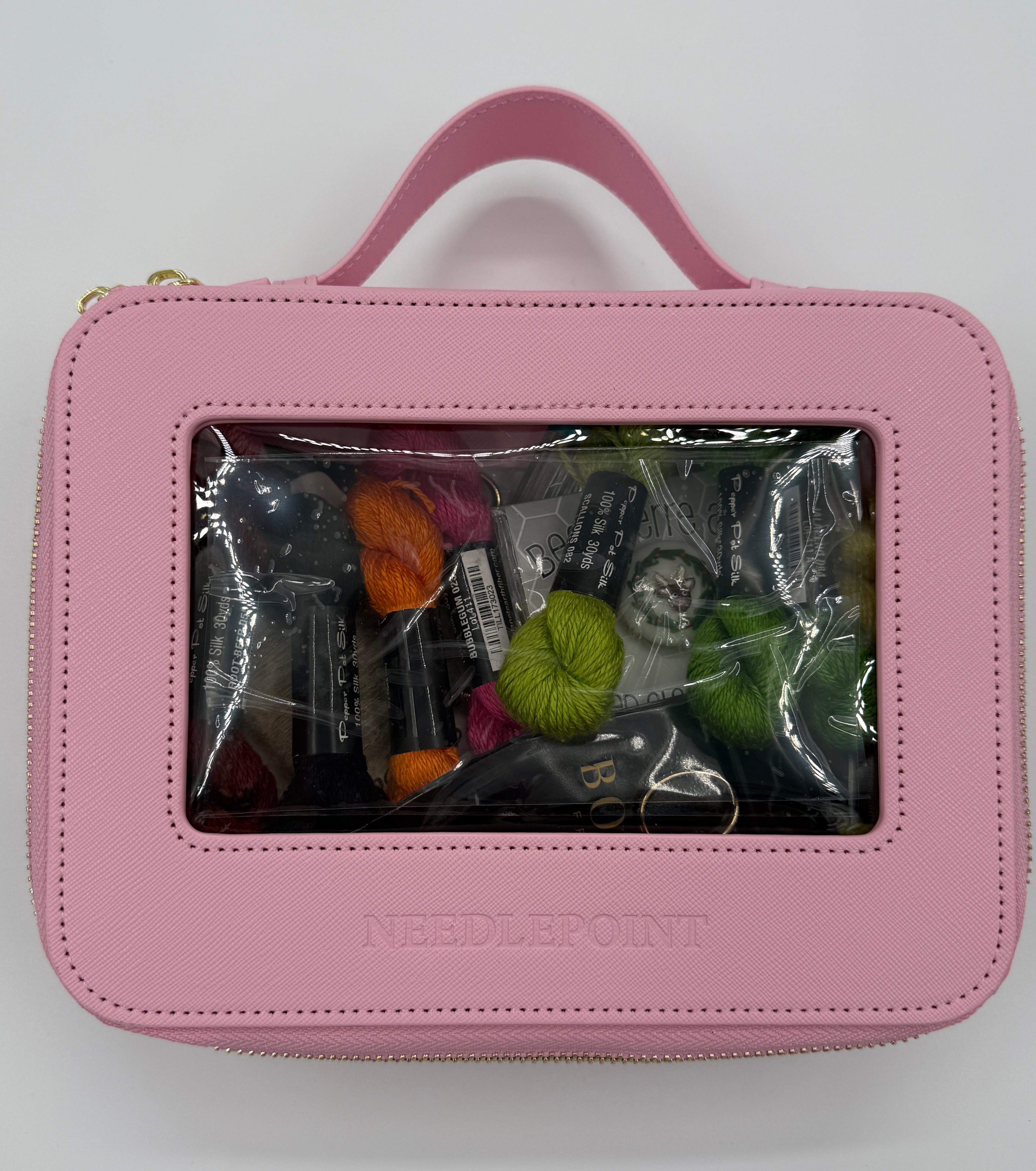 Needlepoint Essentials Carry All - Pink