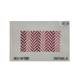 Mini Herringbone - Coral