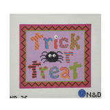 Colorful Trick or Treat Sign