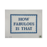 How Fabulous is That