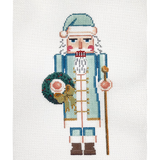 Blue Santa Nutcracker