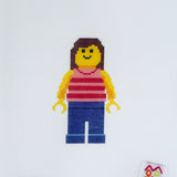 Lego Brick Woman